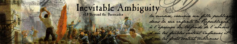 Inevitable Ambiguity v1.0 Beyond the Barricades: Carmarthen's Fanstuff